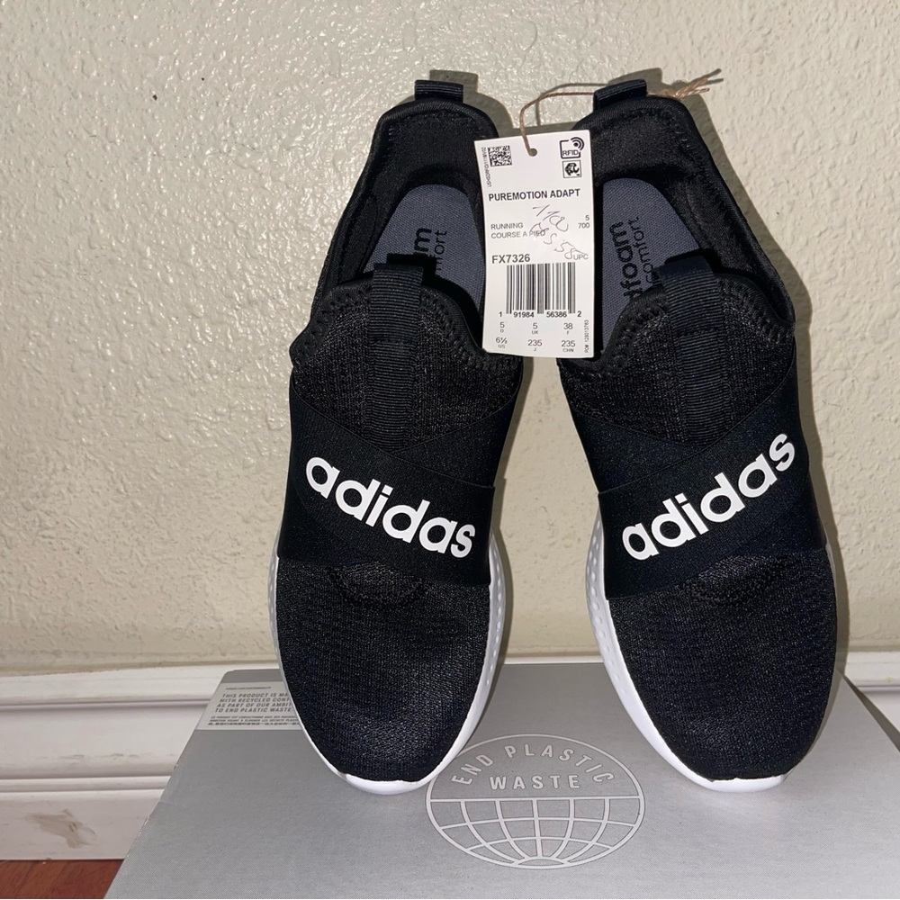 Adidas shoes.